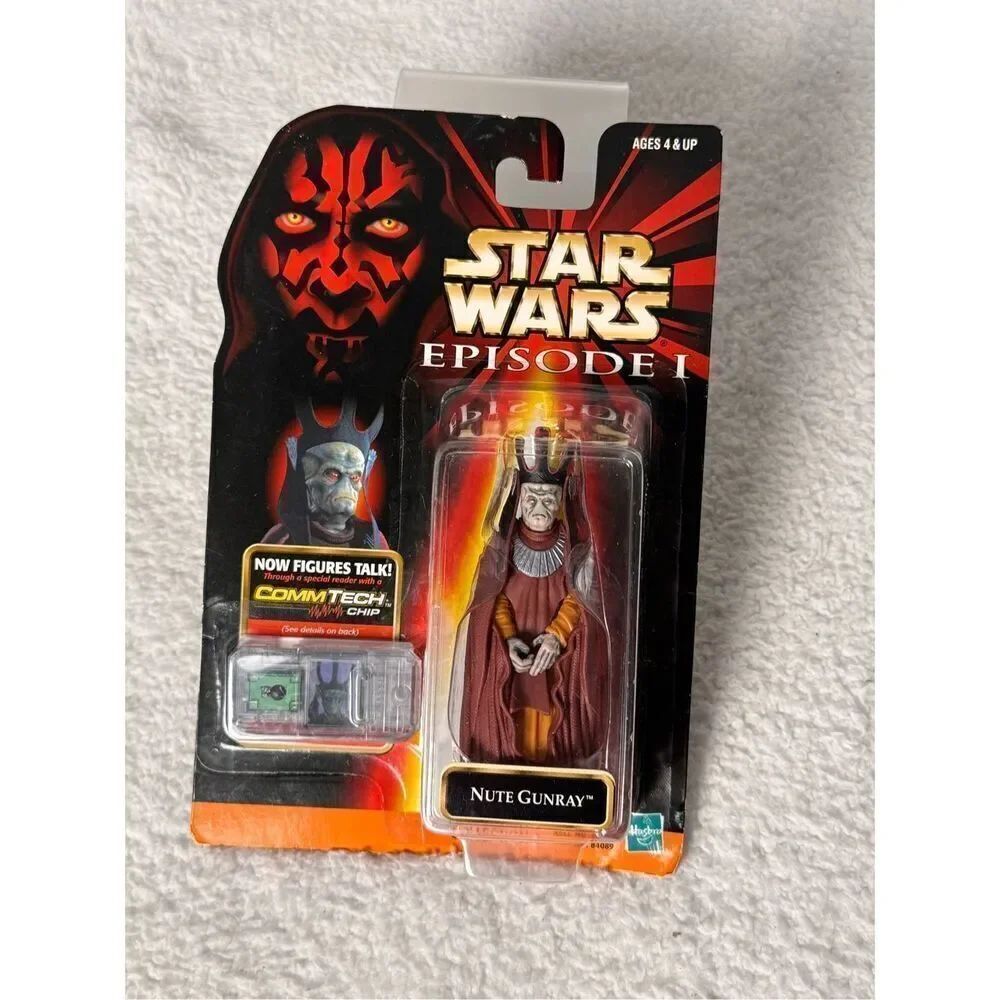 Star Wars Episode I Nute Gunray with CommTech Chip/1999